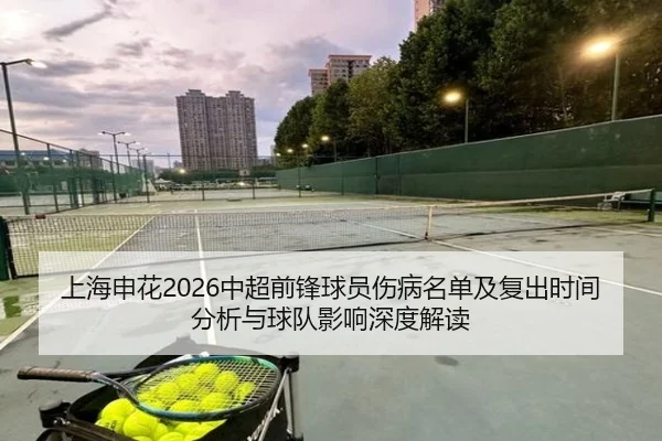 上海申花2026中超前锋球员伤病名单及复出时间分析与球队影响深度解读